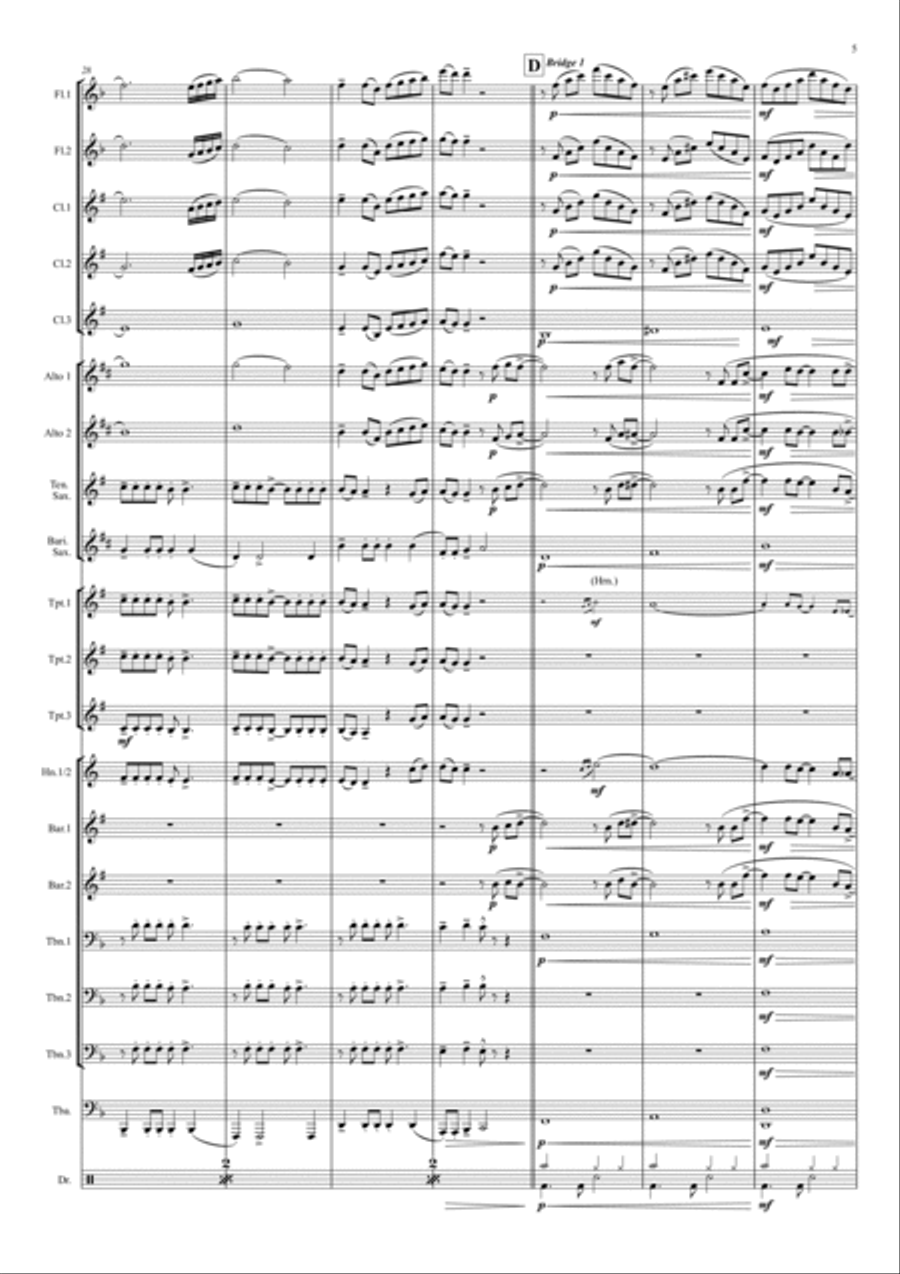 High Hopes Concert Band scores gallery preview page 5