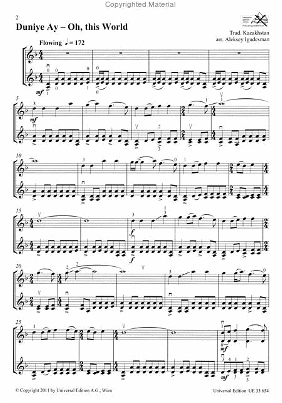 Asia & More String Duet scores gallery preview page 2