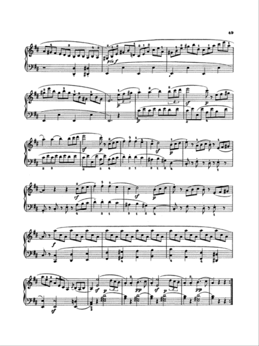 Clementi: Seven Sonatas (Volume I) Piano Solo scores gallery preview page 2