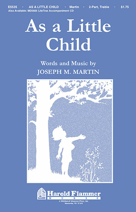 Book cover for As a Little Child