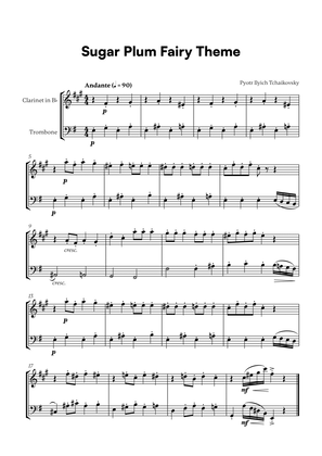 Tchaikovsky - Sugar Plum Fairy Theme (for Clarinet and Trombone)