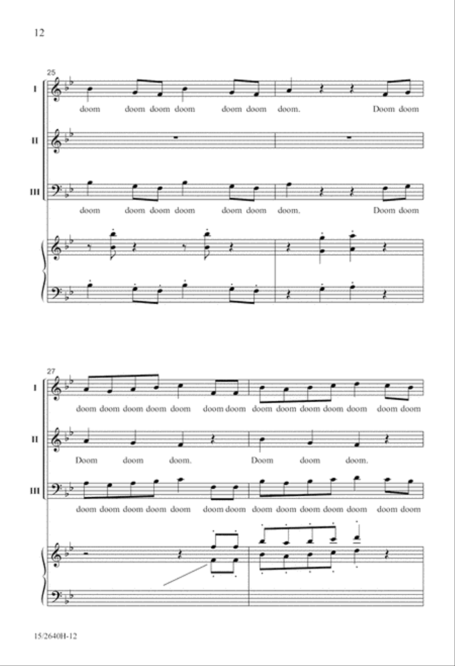 Here's Two Cohan! Here's Two Cohan! 3-Part scores gallery preview page 13