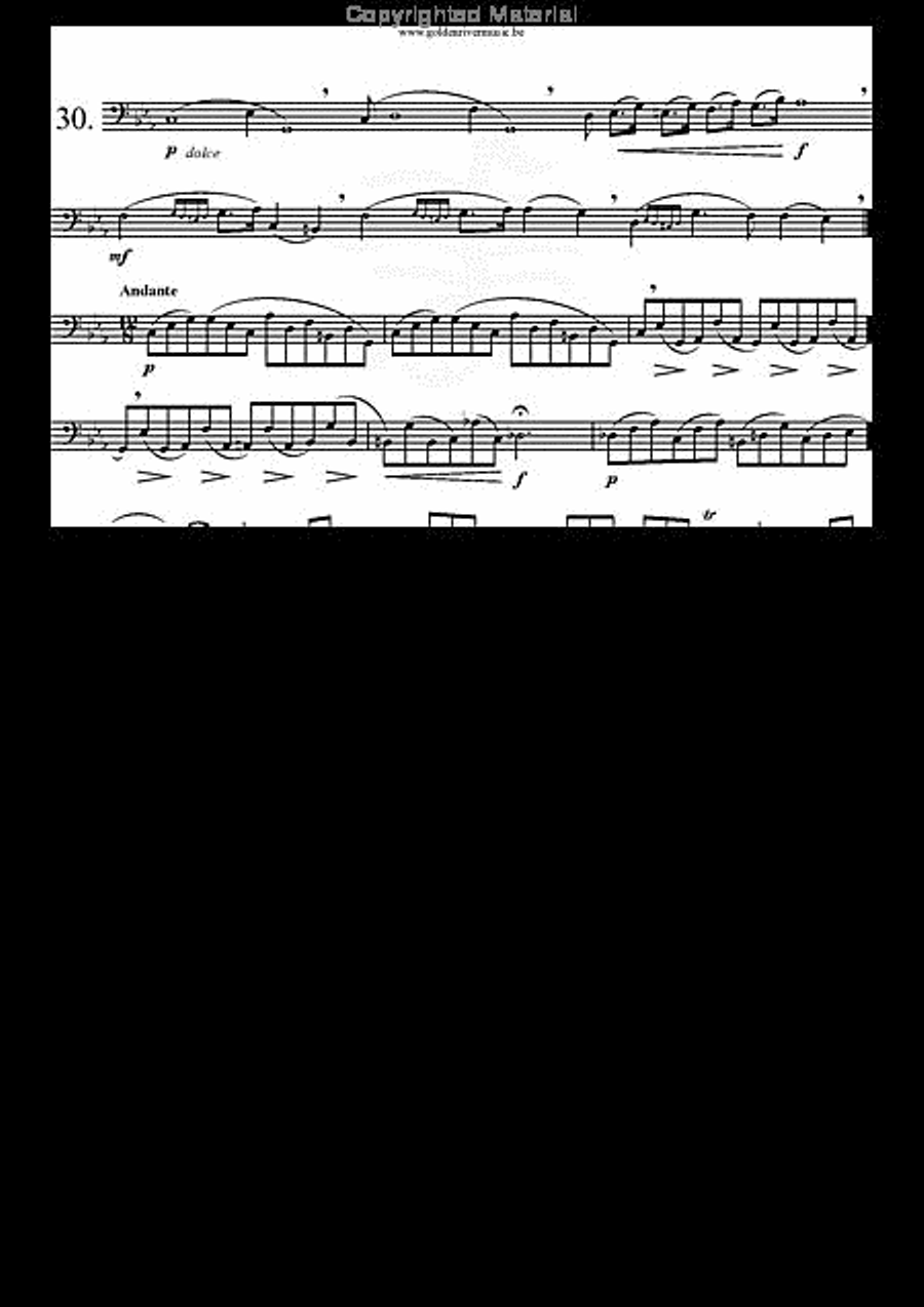 40 Preludes Tuba scores gallery preview page 22