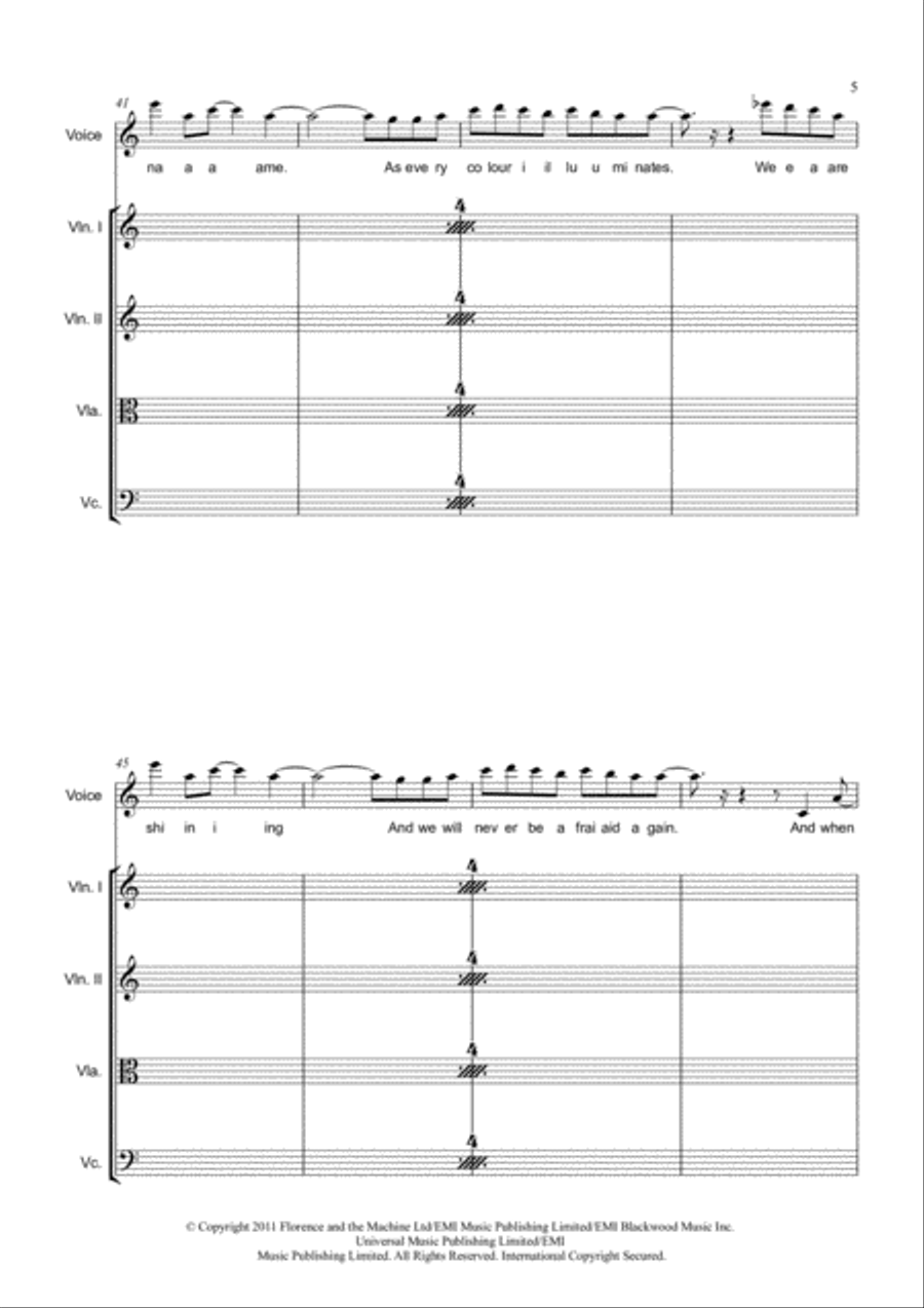 Spectrum String Quartet scores gallery preview page 5