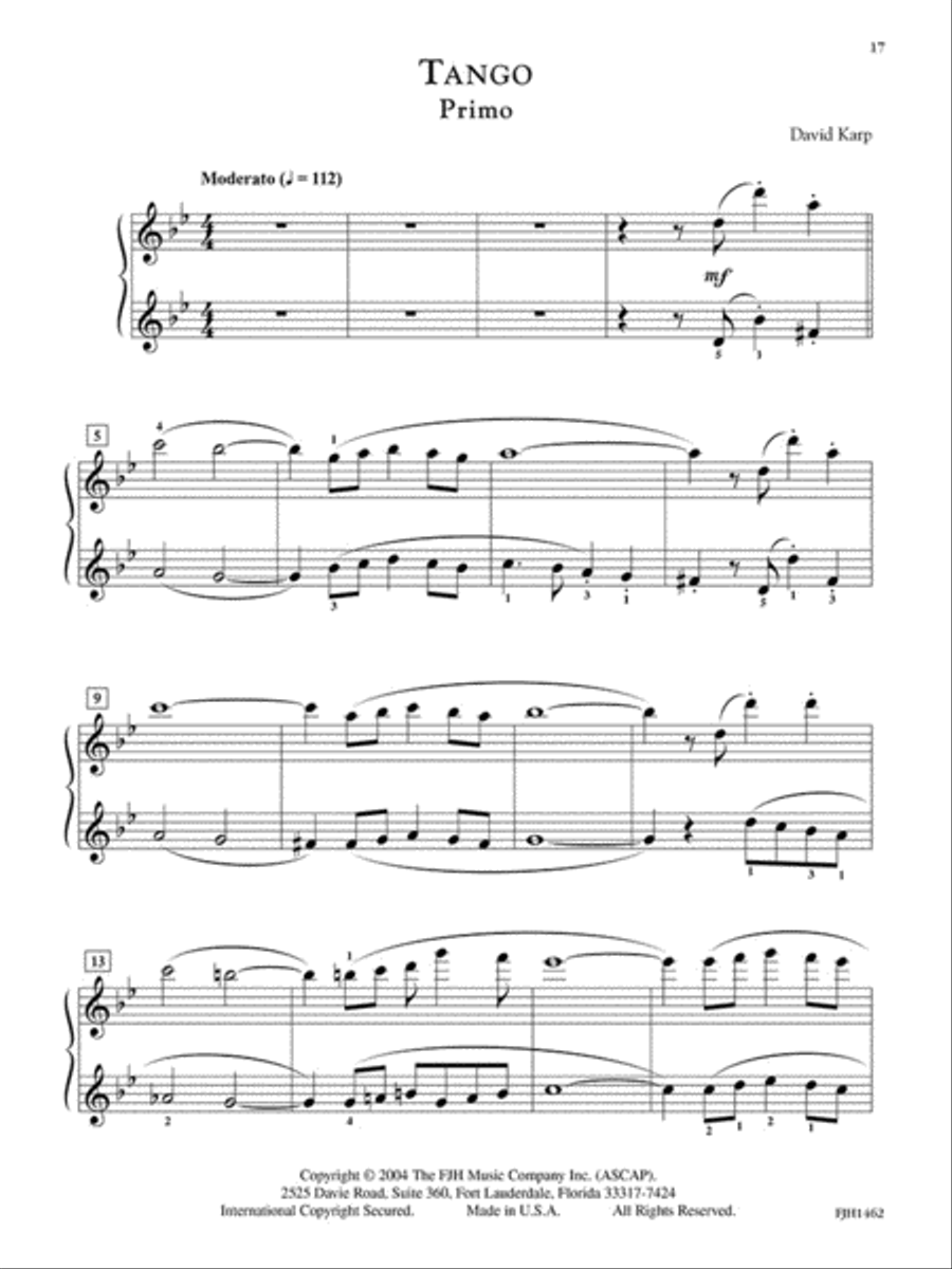 In Recital! Throughout the Year (with Performance Strategies) Volume One, Book 4 (NFMC) Piano Method scores gallery preview page 4