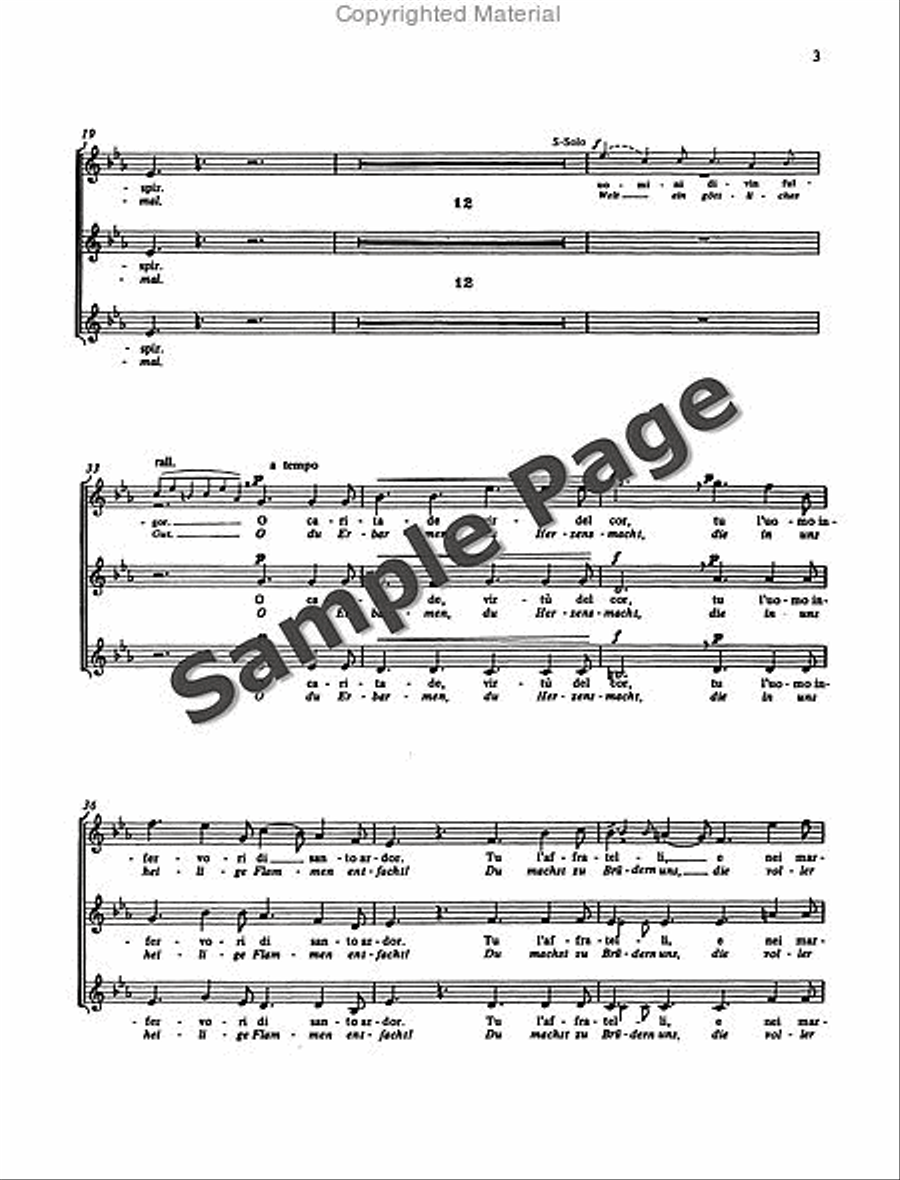 La Carita La Carita SSA scores gallery preview page 4