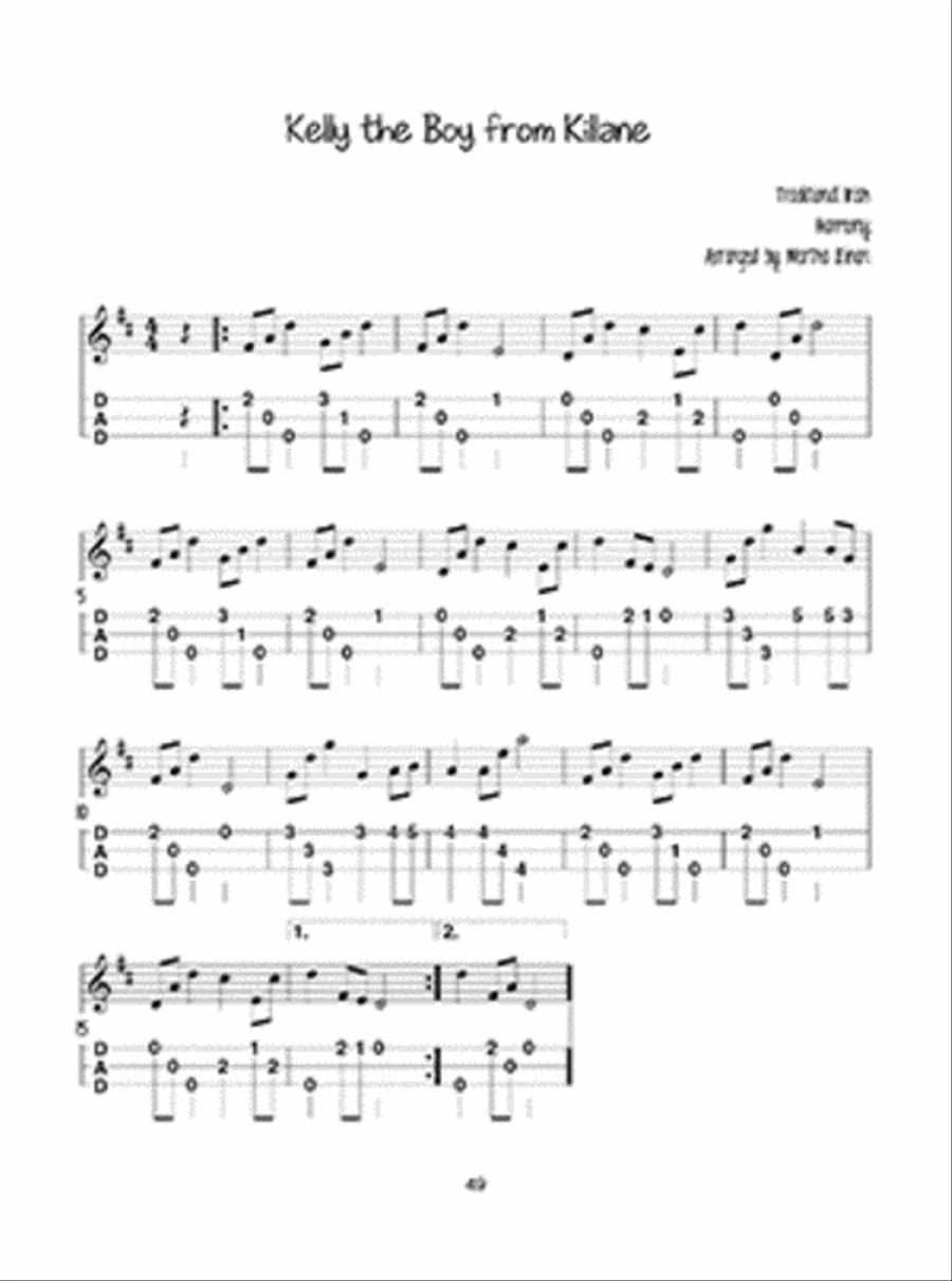 Melodies and More for Mountain Dulcimer Mountain Dulcimer scores gallery preview page 3