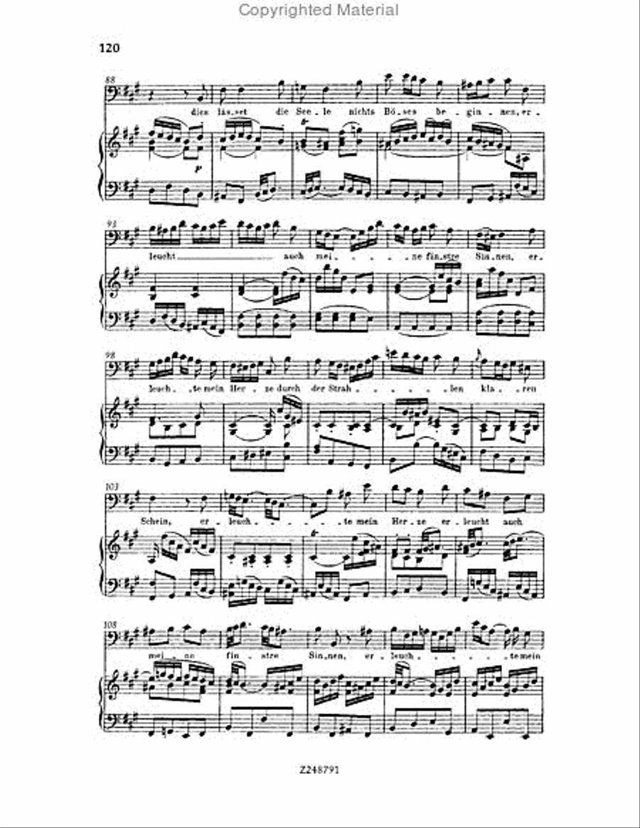 Christmas Oratorio, BWV 248 Choir scores gallery preview page 119