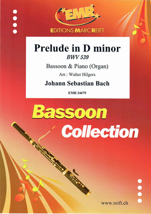 Book cover for Prelude in D minor