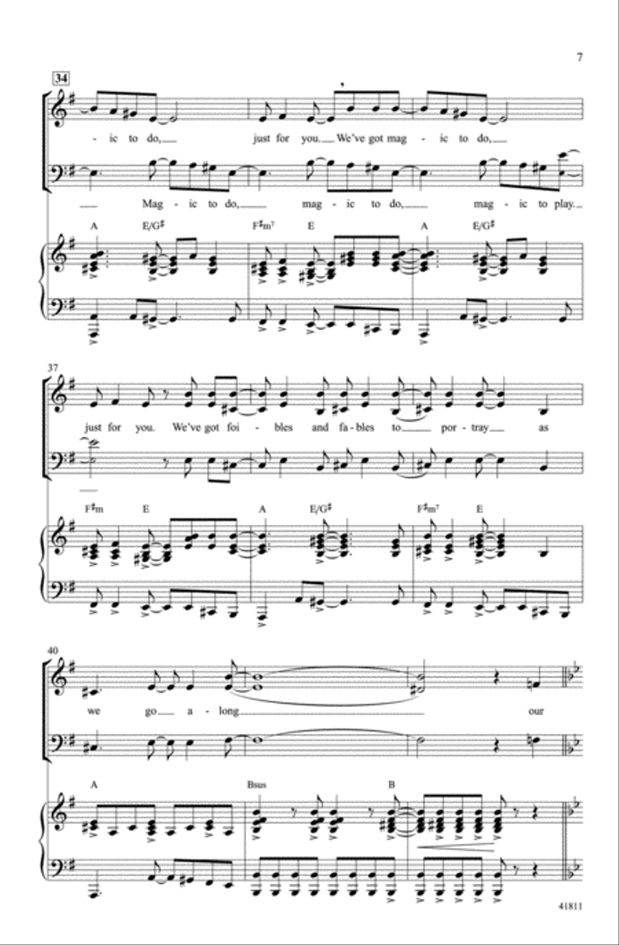Pippin: Choral Highlights Choir scores gallery preview page 5