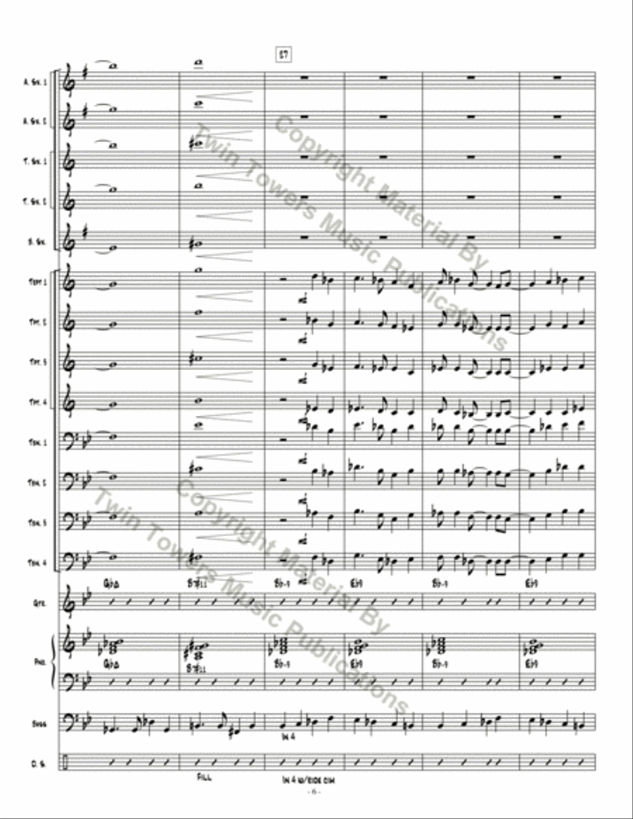 Ice is Nice Jazz Ensemble scores gallery preview page 7