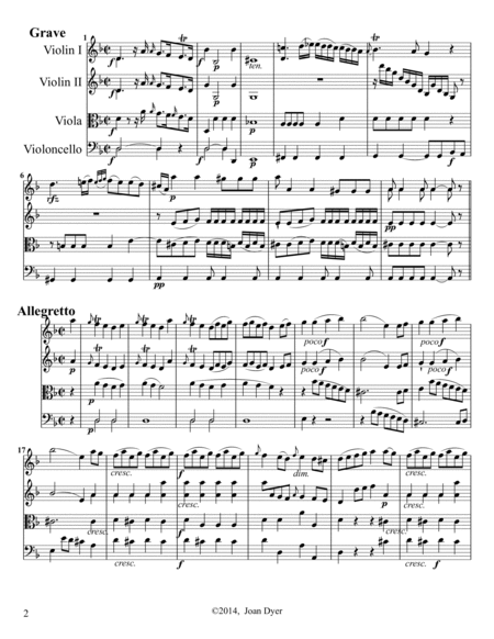 String Quartet in d minor, G.172
