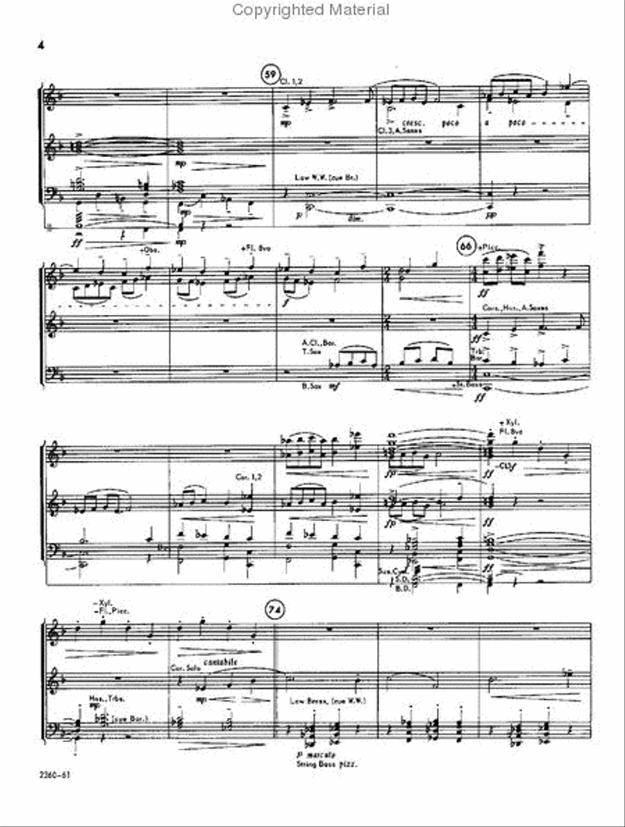 Synopsis for Band Concert Band scores gallery preview page 5