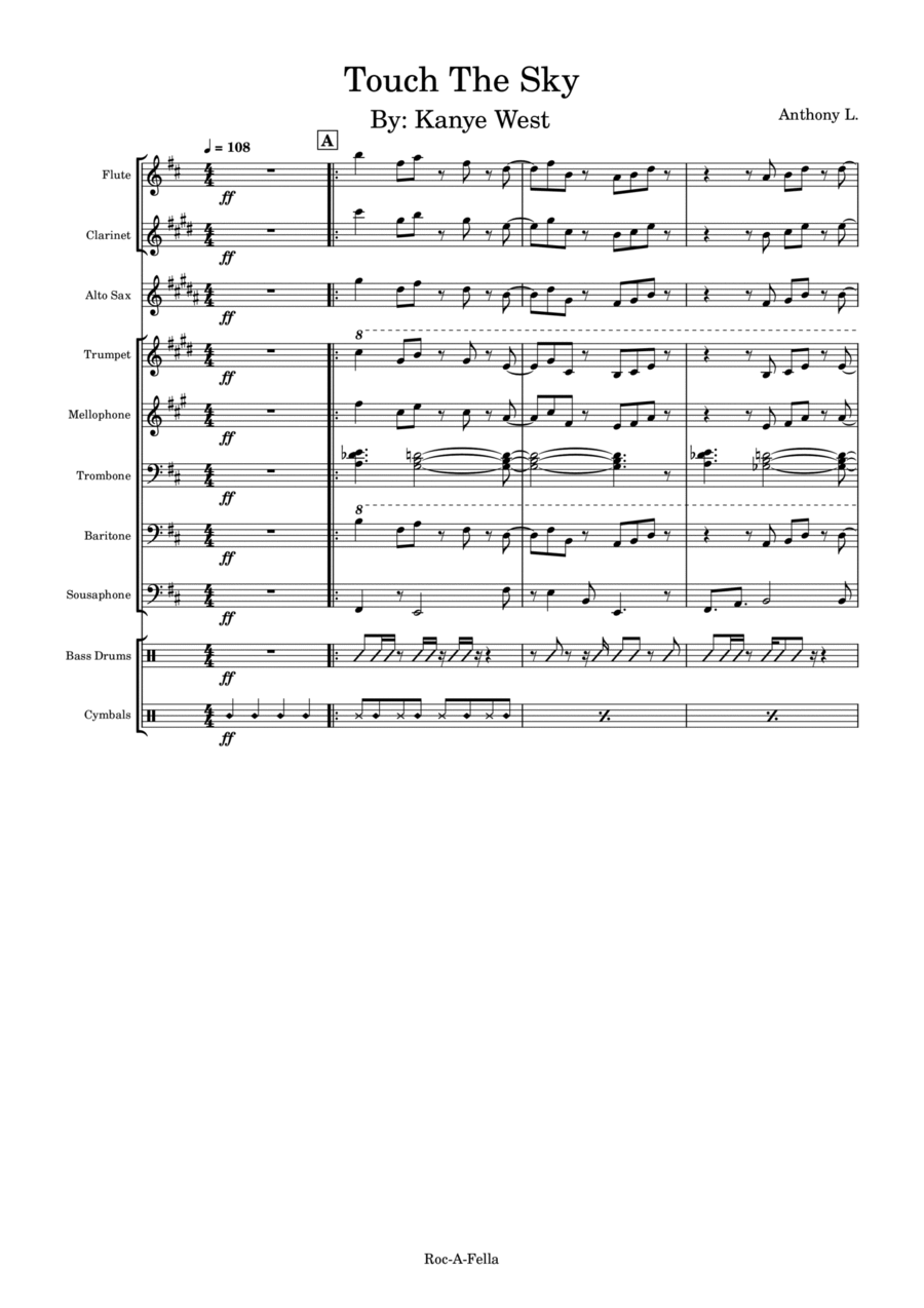La People II Full Orchestra scores gallery preview page 1
