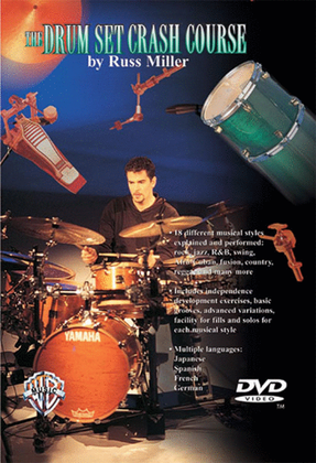 Book cover for Drumset Crashcourse - DVD