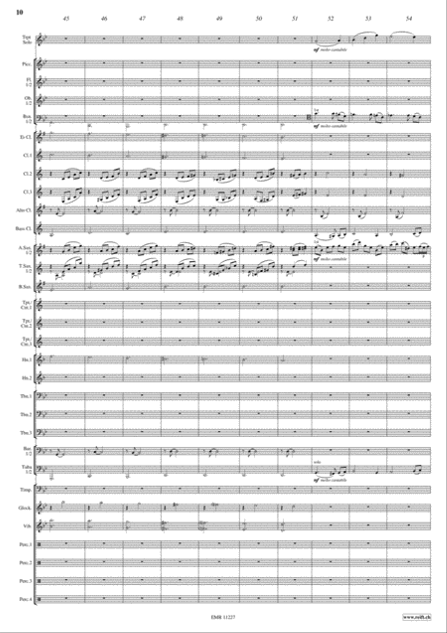 Voyages Concert Band scores gallery preview page 10