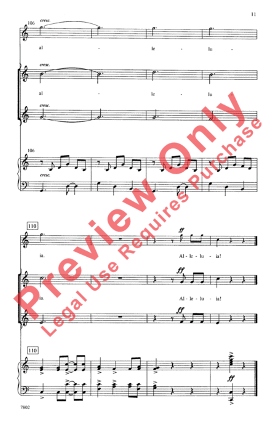 Sing a Joyful Alleluia! Sing a Joyful Alleluia! 2-Part scores gallery preview page 11