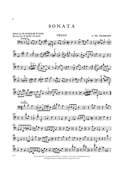 Sonata In A Minor For Flute, Oboe & Piano Or Two Violins & Piano (With Cello Ad Lib.)