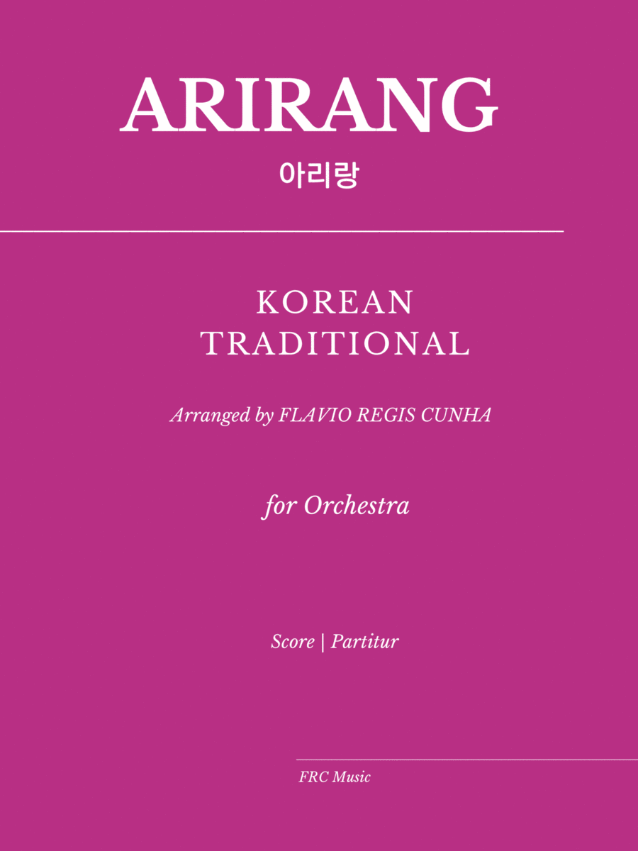 Arirang (Traditional Folk Korean) for Orchestra image number null
