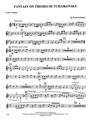 Fantasy on Themes from Tchaikovsky: 1st B-flat Trumpet