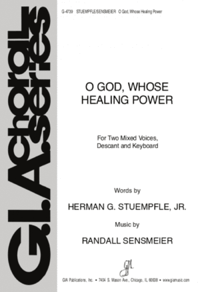 O God, Whose Healing Power image number null