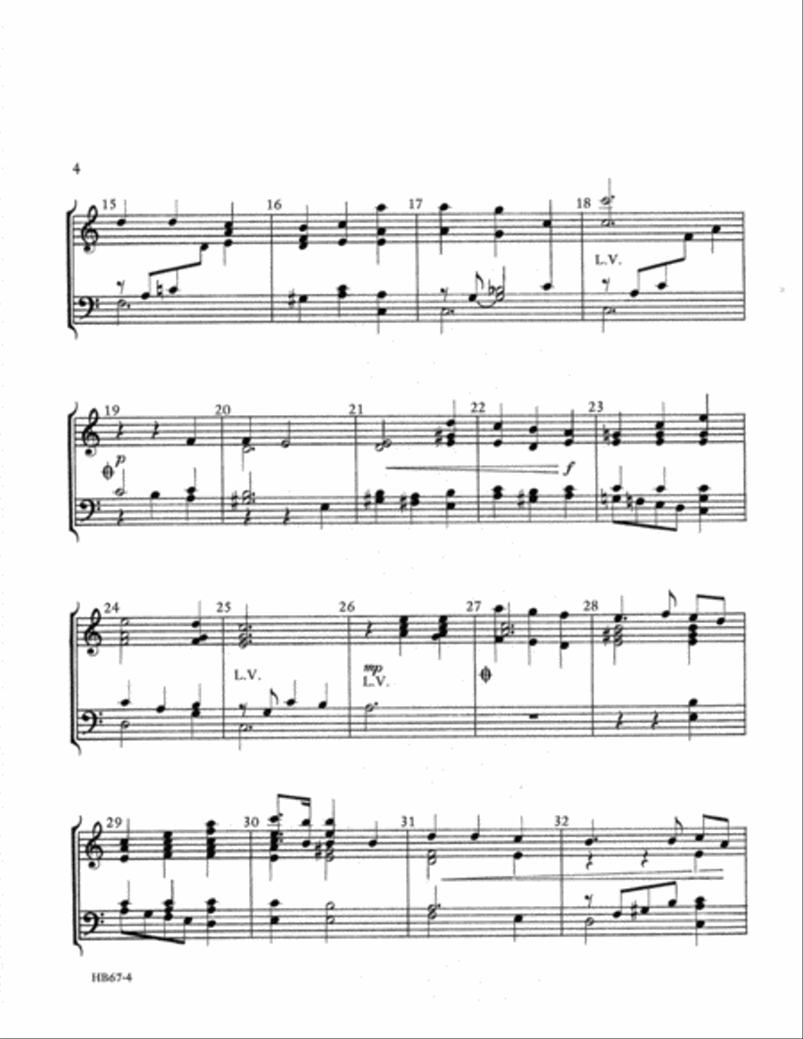 God So Loved the World - Wagner 5-Octaves scores gallery preview page 3