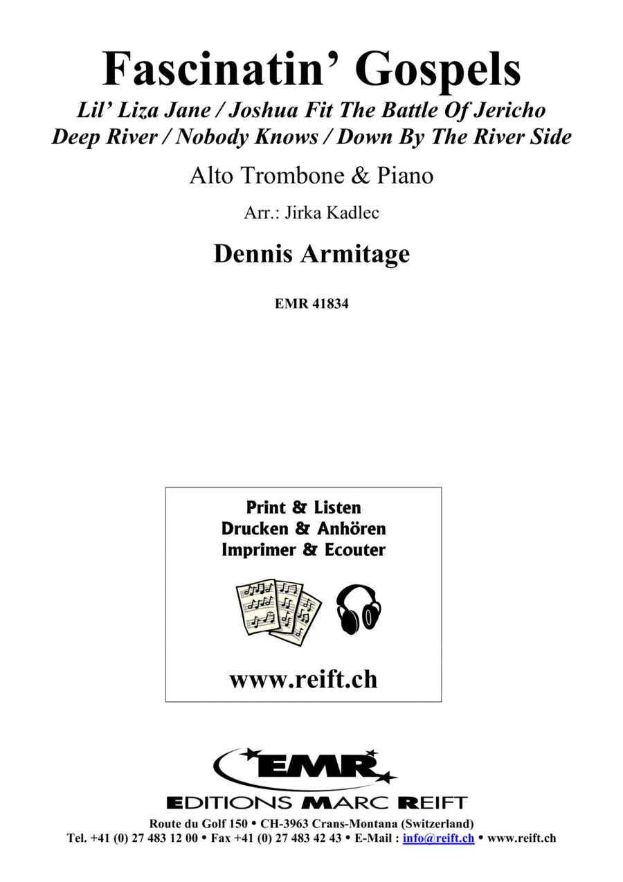 Fascinatin' Gospels Piano Accompaniment scores gallery preview page 1