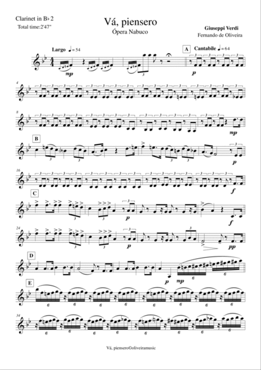 Vá, Piensero Woodwind Quartet scores gallery preview page 2