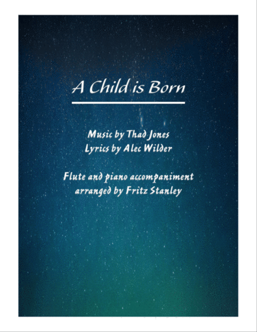 A Child Is Born A Child Is Born Flute Solo scores gallery preview page 1