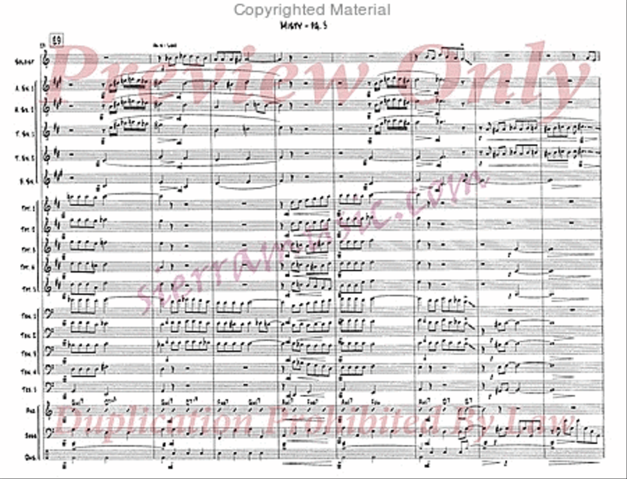 Kansas City Suite Jazz Ensemble scores gallery preview page 6
