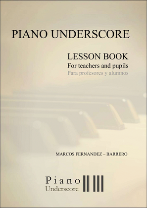 Piano Underscore Lesson Book