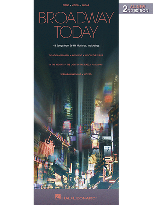 Book cover for Broadway Today - All-New 2nd Edition
