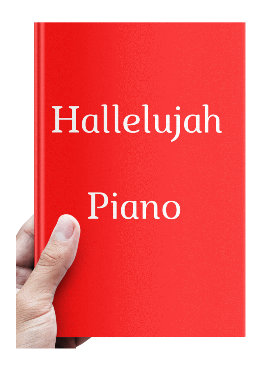 Halleluja Halleluja Piano Solo scores gallery preview page 1