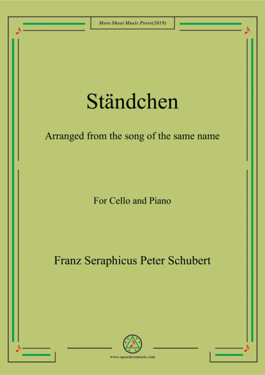 Schubert-Ständchen,for Cello and Piano image number null
