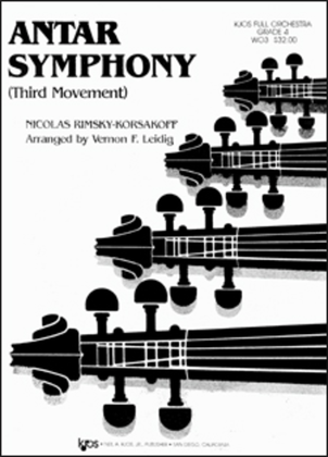 Antar Symphony (Third Movement)-Score