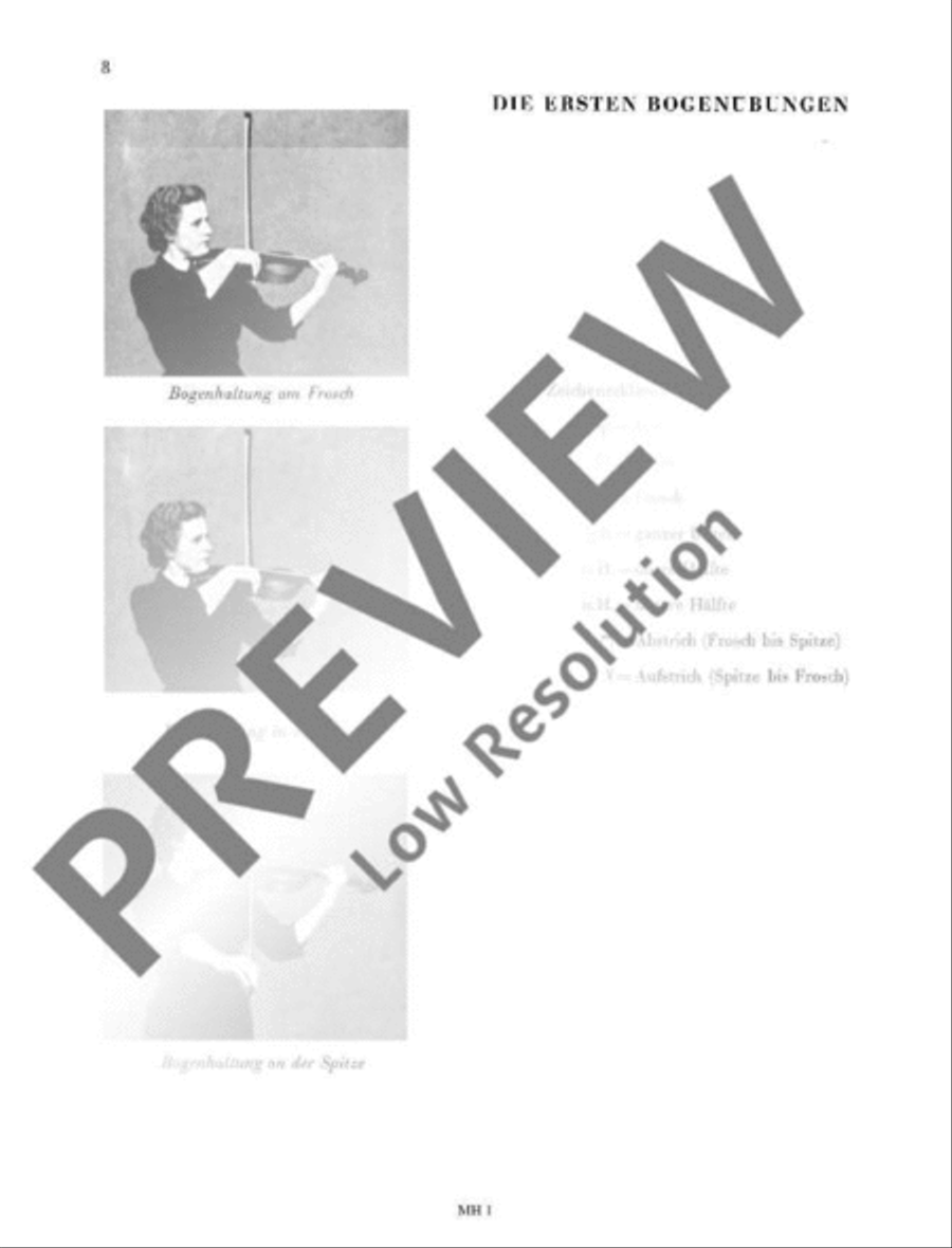 Das Geigenspiel Das Geigenspiel Violin scores gallery preview page 11