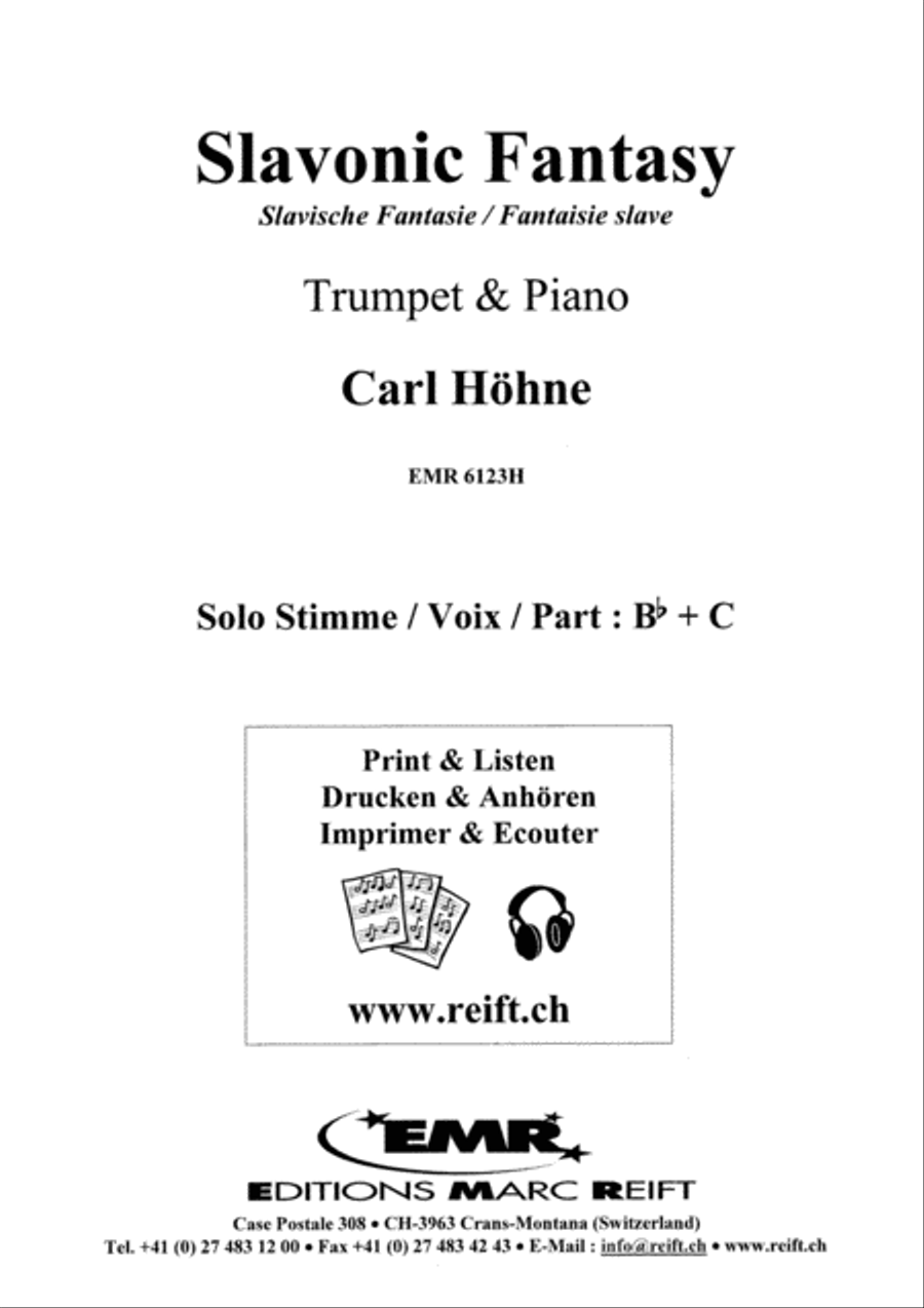 Slavonic Fantasy Trumpet Solo scores gallery preview page 2