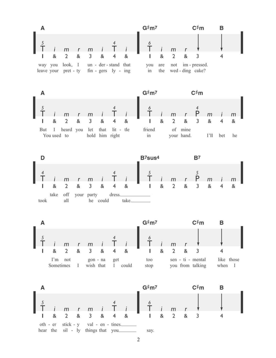 Alison Acoustic Guitar scores gallery preview page 2