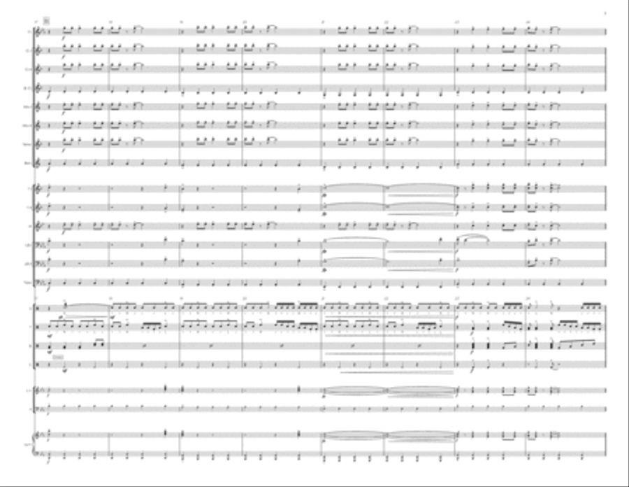 The Kids Aren't Alright Marching Band scores gallery preview page 3