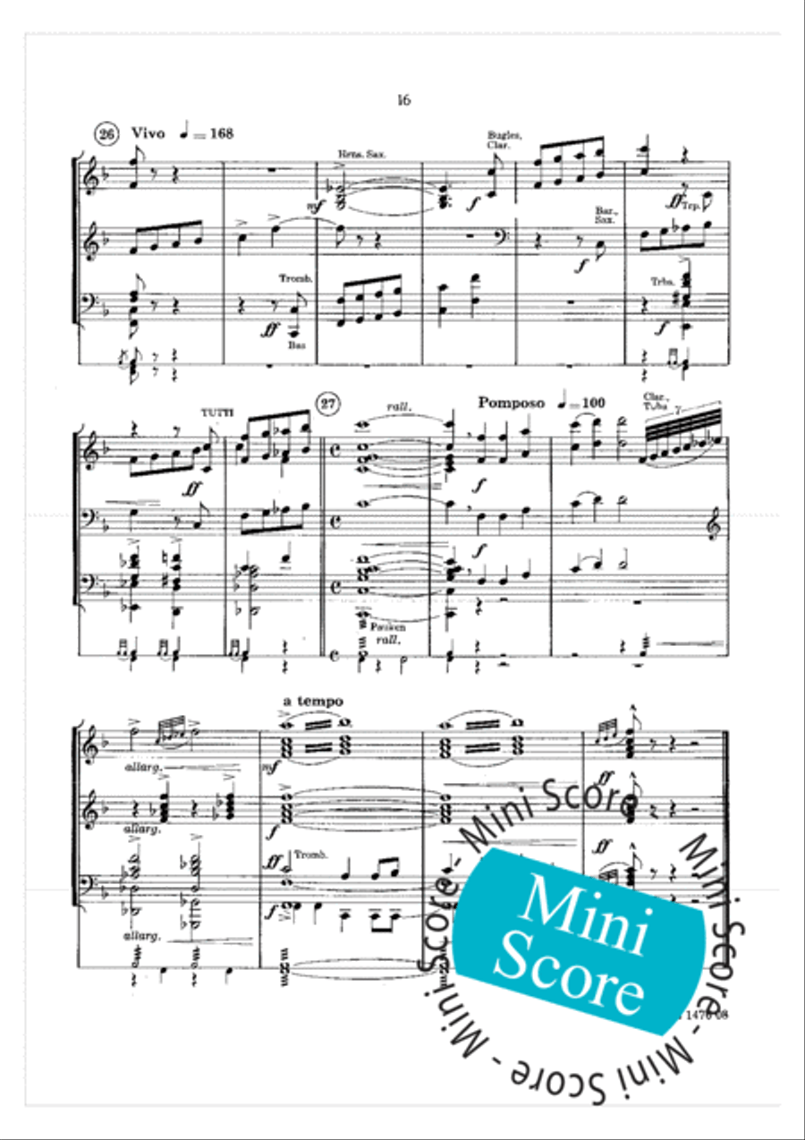 Brabant Fantasy Concert Band scores gallery preview page 22