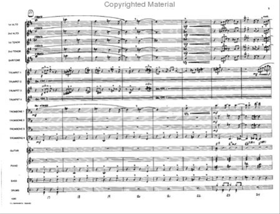 Duke It Out! Jazz Ensemble scores gallery preview page 4