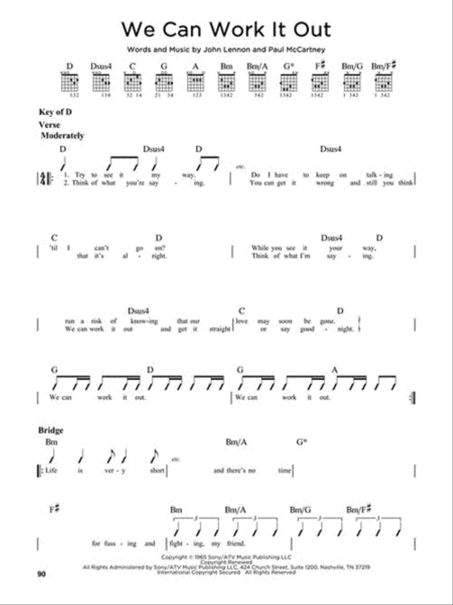 First 50 Songs You Should Play on Acoustic Guitar Acoustic Guitar scores gallery preview page 7