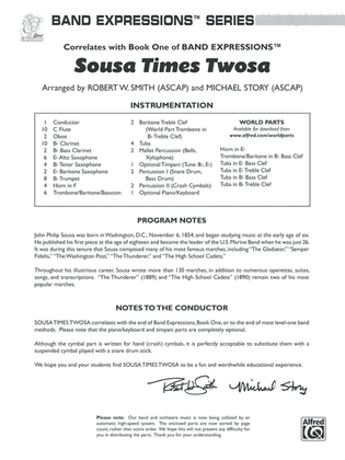 Sousa Times Twosa: Score