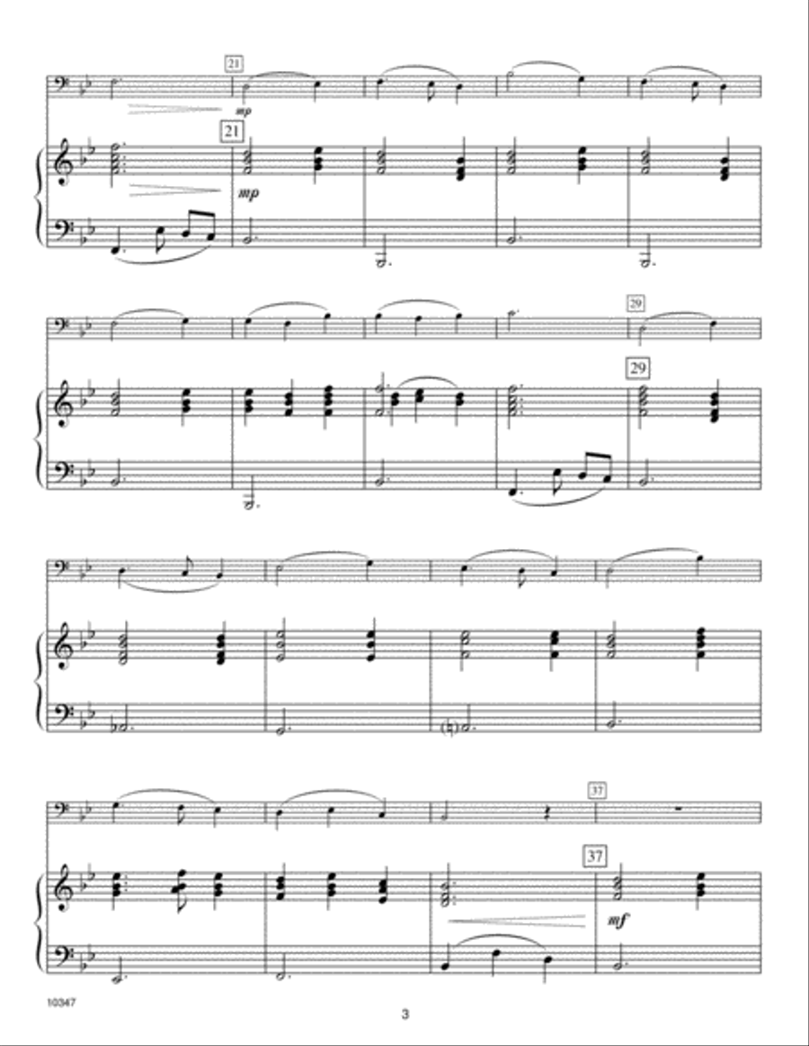 Kendor Recital Solos - Baritone B.C. - Solo Book with audio Baritone Horn BC scores gallery preview page 3