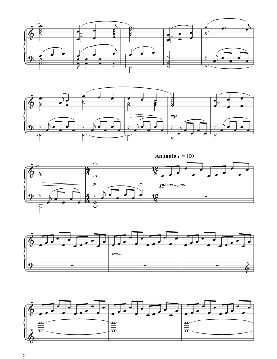 Maestro (from The Holiday) Piano Solo scores gallery preview page 2