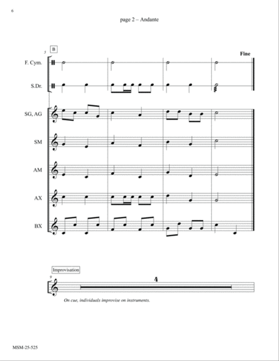 Andante Andante Sacred scores gallery preview page 6