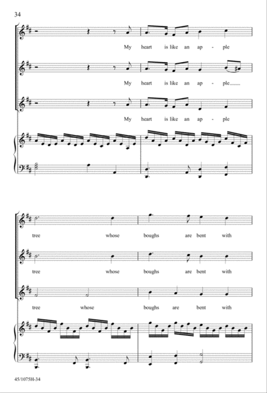 In Concert! for SSA SSA scores gallery preview page 36