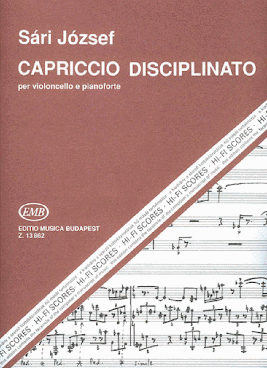 Capriccio Disciplinato Piano Accompaniment scores gallery preview page 1