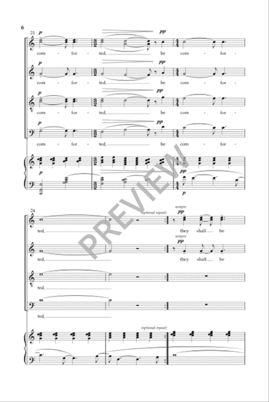 Those Who Mourn Divisi scores gallery preview page 7
