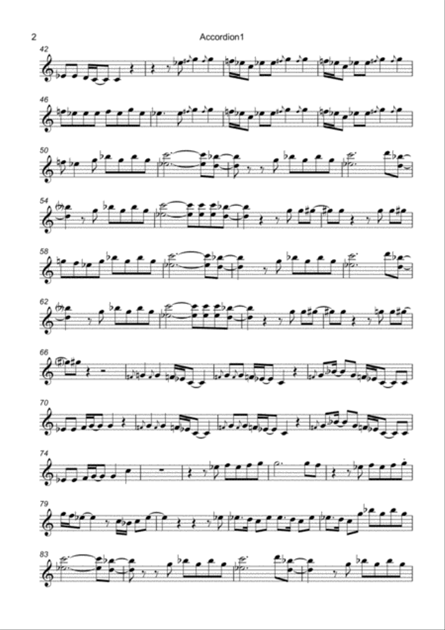 Rolling In The Deep Small Ensemble scores gallery preview page 2